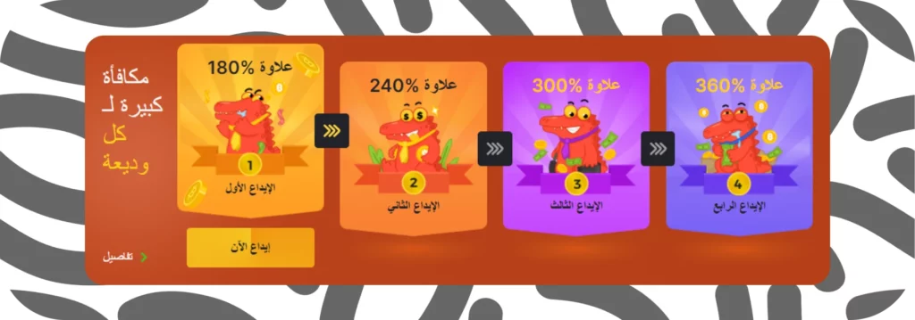 قم بالإيداع وكسب المال مع مكافآت إيداع BC.Game