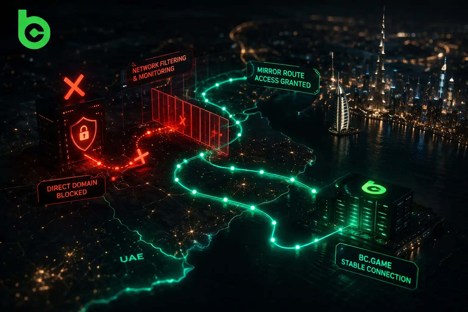 Comprehensive Access Guide to BC Game Mirror Infrastructure in the UAE