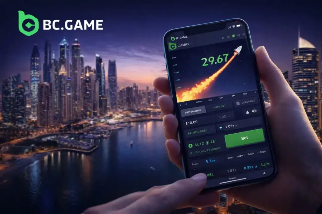 BC Game Limbo Mobile Experience in UAE