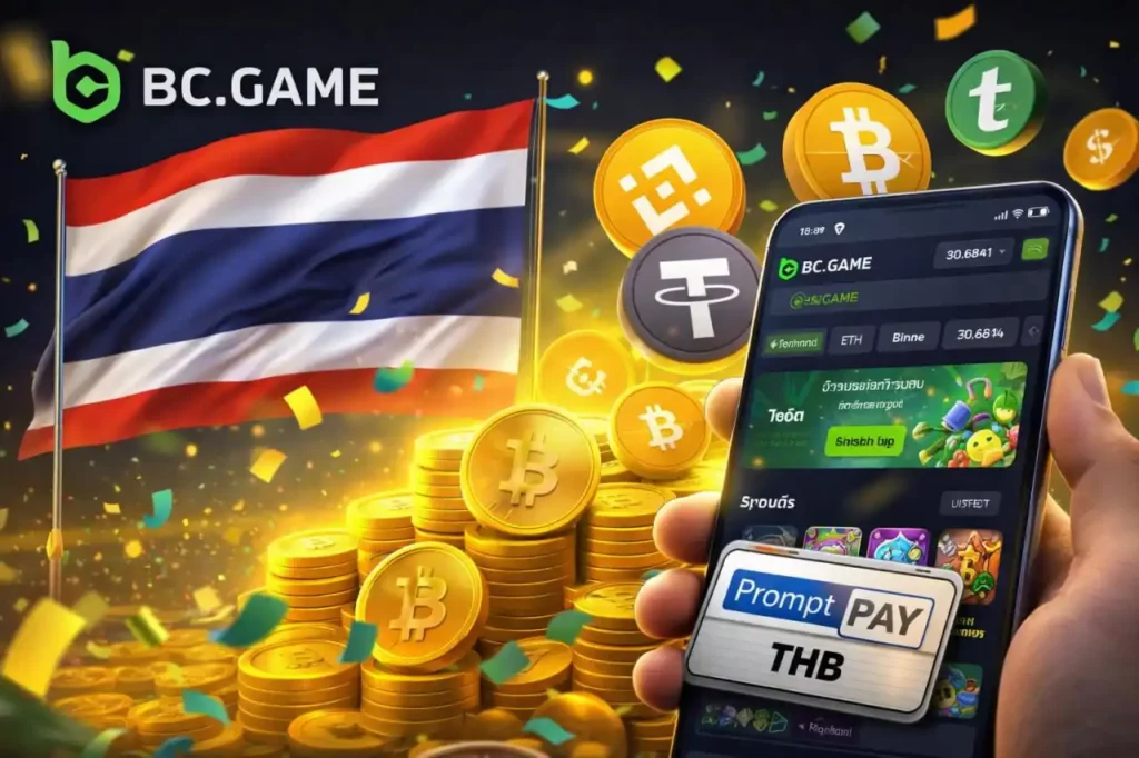 ทำไมผู้เล่นไทยถึงควร สมัคร bc game ในปีนี้?
